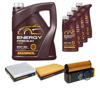 DENCKERMANN Controllo Set Energy Premium 5W-30 9L Per Mercedes-Benz GLC 220 D