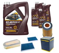 DENCKERMANN Controllo Set Energy Premium 5W-30 9L Per Mercedes-Benz S-Klasse