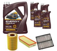 DENCKERMANN Controllo Set Energy Premium 5W-30 9L Per Mercedes M-Klasse ML