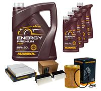 DENCKERMANN Controllo Set Energy Premium 5W-30 9L Per Mercedes M-Klasse ML