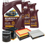 DENCKERMANN Controllo Set Energy Premium 5W-30 9L Per Nissan NP300 Navara
