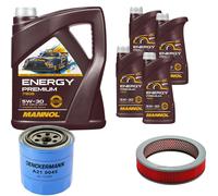 DENCKERMANN Controllo Set Energy Premium 5W-30 9L Per Nissan Pick-Up 2.4 4WD