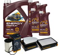 DENCKERMANN Controllo Set Energy Premium 5W-30 9L Per Opel Antara 2.2 CDTi