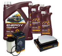 DENCKERMANN Controllo Set Energy Premium 5W-30 9L Per Opel Antara 2.2 CDTi