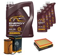 DENCKERMANN Controllo Set Energy Premium 5W-30 9L Per VW Amarok 2.0 BITDI