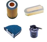 DENCKERMANN Controllo Set Filtri Per Mercedes-Benz C-Class T-Modello