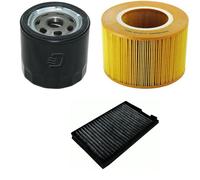 DENCKERMANN Controllo Set Filtro Adatto Per Saab 9-5 Kombi 2.0 T 2.3
