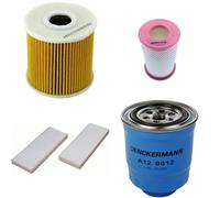 DENCKERMANN Controllo Set Filtro Per Nissan Navara 2.5 D 4x4 Pick-Up