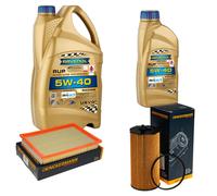 DENCKERMANN Controllo Set Kit 6L RAVENOL 5W-40 per Jeep Cherokee 2.8 CRD 4x4