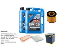 Denckermann Controllo Set Liqui Moly da Molto Tempo 5W-30 10L per VW Touareg 4.2