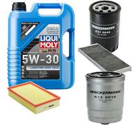Denckermann Controllo Set Liqui Moly da Molto Tempo 5W-30 5L per Audi 80 1.9 Tdi