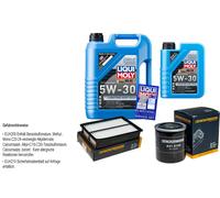Denckermann Controllo Set Liqui Moly da Molto Tempo 5W-30 6L per Mazda 5 2.0 CD