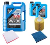 Denckermann Controllo Set Liqui Moly da Molto Tempo 5W-30 7L per Lexus Rx