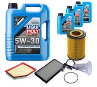 Denckermann Controllo Set Liqui Moly da Molto Tempo 5W-30 8L per BMW 5er 520i