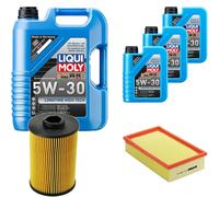 Denckermann Controllo Set Liqui Moly da Molto Tempo 5W-30 8L per BMW 8er 850iCi
