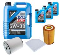 Denckermann Controllo Set Liqui Moly da Molto Tempo 5W-30 8L per di Audi A8 3.0