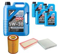 Denckermann Controllo Set Liqui Moly da Molto Tempo 5W-30 9L per Audi Q7 3.0