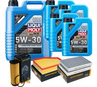 Denckermann Controllo Set Liqui Moly da Molto Tempo 5W-30 9L per BMW X5 di