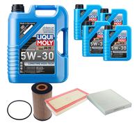 Denckermann Controllo Set Liqui Moly da Molto Tempo 5W-30 9L per VW Tuareg 6.0
