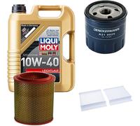 DENCKERMANN Controllo Set Liqui Moly Leichtlauf 10W-40 5L Per Alfa Romeo 156