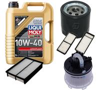 DENCKERMANN Controllo Set Liqui Moly Leichtlauf 10W-40 5L Per Mazda 3 2.0