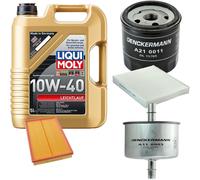 DENCKERMANN Controllo Set Liqui Moly Leichtlauf 10W-40 5L Per VW Fox 1.4