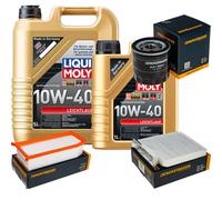 DENCKERMANN Controllo Set Liqui Moly Leichtlauf 10W-40 6L Per Dacia Duster