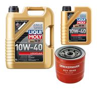 DENCKERMANN Controllo Set Liqui Moly Leichtlauf 10W-40 6L Per Renault 25 2.2