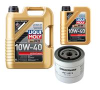 DENCKERMANN Controllo Set Liqui Moly Leichtlauf 10W-40 6L Per Volvo 440 K 1.7