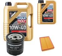 DENCKERMANN Controllo Set Liqui Moly Leichtlauf 10W-40 6L Per VW Fox 1.4