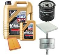 DENCKERMANN Controllo Set Liqui Moly Leichtlauf 10W-40 6L Per VW Fox 1.4