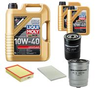 DENCKERMANN Controllo Set Liqui Moly Leichtlauf 10W-40 7L Per Audi A6 1.9 TDI