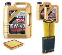 DENCKERMANN Controllo Set Liqui Moly Leichtlauf 10W-40 7L Per Audi A8 2.5 TDI