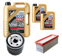 DENCKERMANN Controllo Set Liqui Moly Leichtlauf 10W-40 7L Per Dacia Duster