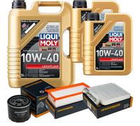 DENCKERMANN Controllo Set Liqui Moly Leichtlauf 10W-40 7L Per Dacia Duster