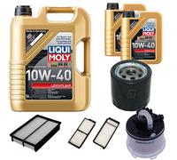 DENCKERMANN Controllo Set Liqui Moly Leichtlauf 10W-40 7L Per Mazda 3 2.0