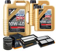 DENCKERMANN Controllo Set Liqui Moly Leichtlauf 10W-40 7L Per Mazda 5 2.0