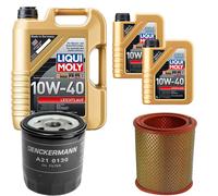 DENCKERMANN Controllo Set Liqui Moly Leichtlauf 10W-40 7L Per Renault 25 2.2