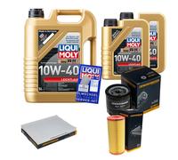 DENCKERMANN Controllo Set Liqui Moly Leichtlauf 10W-40 7L Per VW Lupo 1.4 FSI