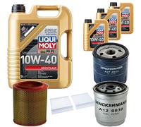 DENCKERMANN Controllo Set Liqui Moly Leichtlauf 10W-40 8L Per Alfa Romeo 156