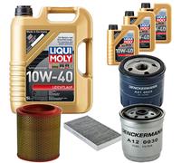 DENCKERMANN Controllo Set Liqui Moly Leichtlauf 10W-40 8L Per Alfa Romeo 156