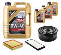 DENCKERMANN Controllo Set Liqui Moly Leichtlauf 10W-40 8L Per VW LT 28-46 II
