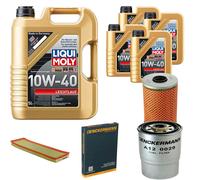 DENCKERMANN Controllo Set Liqui Moly Leichtlauf 10W-40 9L Per BMW 3 Serie 325td
