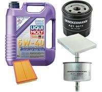DENCKERMANN Controllo Set Liqui Moly Leichtlauf High Tech 5W-40 5L Per VW Fox