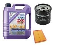 DENCKERMANN Controllo Set Liqui Moly Leichtlauf High Tech 5W-40 5L Per VW Fox