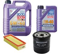 DENCKERMANN Controllo Set Liqui Moly Leichtlauf High Tech 5W-40 6L Per MG ZR