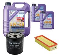 DENCKERMANN Controllo Set Liqui Moly Leichtlauf High Tech 5W-40 7L Per MG ZR