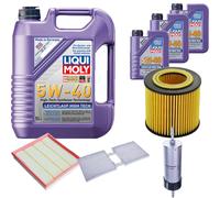 DENCKERMANN Controllo Set Liqui Moly Leichtlauf High Tech 5W-40 8L Per BMW X3