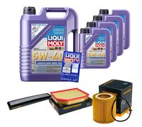 DENCKERMANN Controllo Set Liqui Moly Leichtlauf High Tech 5W-40 9L Per BMW X3