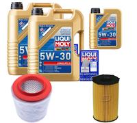 Denckermann Controllo Set Liqui Moly Longlife 5W-30 11L per Audi A8 4.2 Tdi